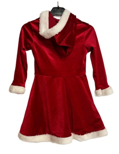 Robe de Noël en velours rouge Stitch et Angel - Enfant