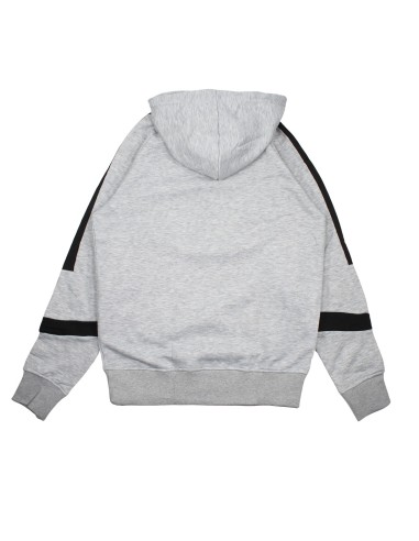 Sweat à capuche gris RG512 avec imprimé "Break The Rules"