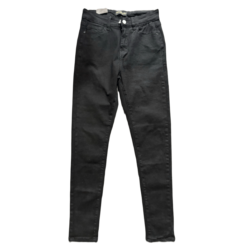 Jean noir uni femme