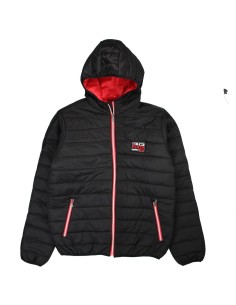 Doudoune homme RG512 noire à capuche - Style et confort