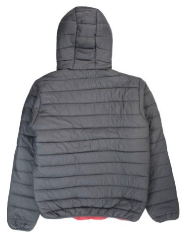 Doudoune homme RG512 gris à capuche – Style moderne et chaleur assurée