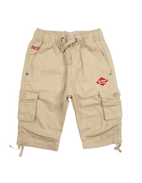 Bermuda garçon Lee Cooper beige – Confort et style pour l'été