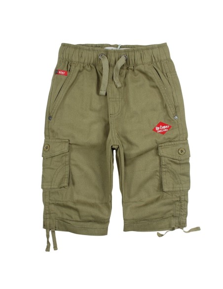 Bermuda garçon Lee Cooper  kaki  – Confort et style pour l'été