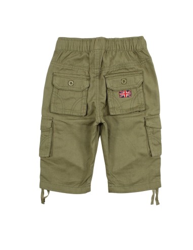 Bermuda garçon Lee Cooper  kaki  – Confort et style pour l'été