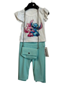 Ensemble Stitch couleur menthe