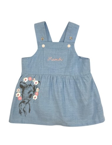 Robe Fille Disney Bambi – Ensemble 2 pièces coton avec T-shirt Rose et