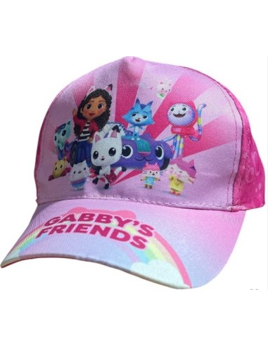 Casquette Gabby’s Dollhouse Enfant – Rose – Taille 53 cm | Accessoire