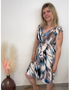 Robe Elsa bleue (magique) 2