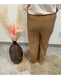 Pantalon Sarah camel 2