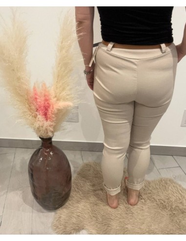 Pantalon Evelyne beige
