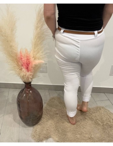 Pantalon Evelyne blanc