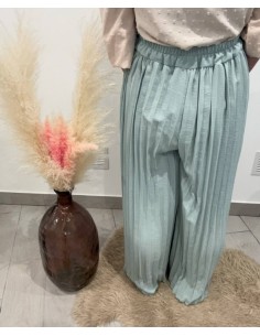 Pantalon Audrey vert clair 2