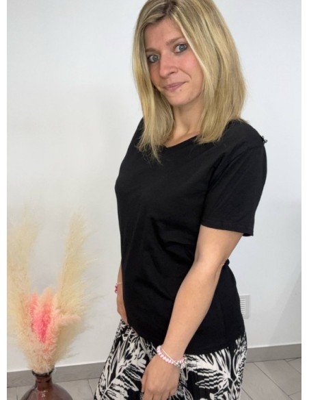 T-shirt Laura noir