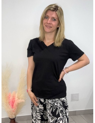 T-shirt Laura noir