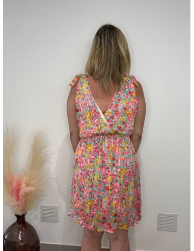 Robe d'Été Fleurie Multicolore Taille Unique | Légère, Fluide & Fémini