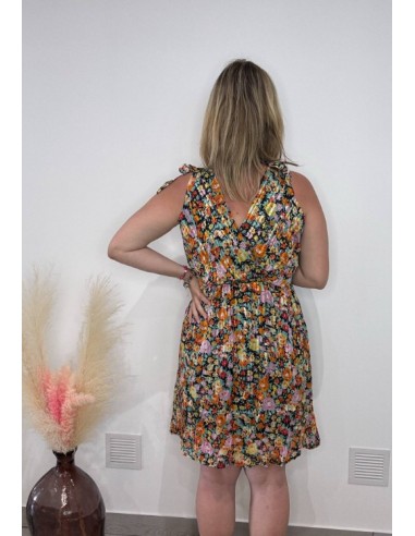 Robe d'Été Fleurie Multicolore Taille Unique | Légère, Fluide & Fémini