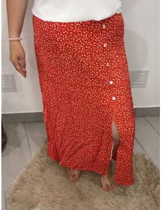 Jupe Barbara rouge