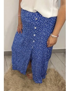 Jupe Barbara bleue