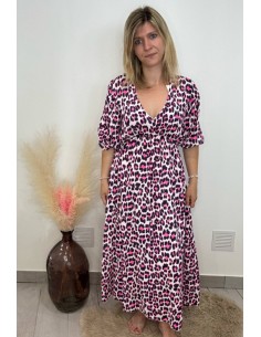 Robe Amanda marine/rose 2