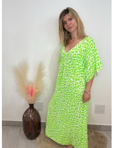 Robe Amel vert fluo