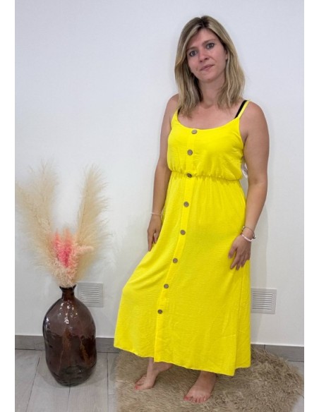 Robe Clara jaune