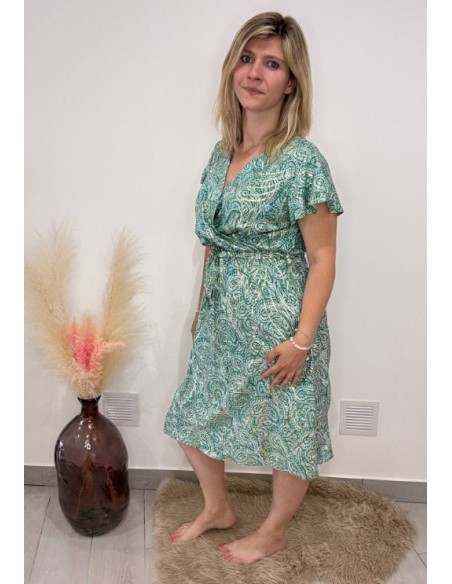 Robe Ava verte