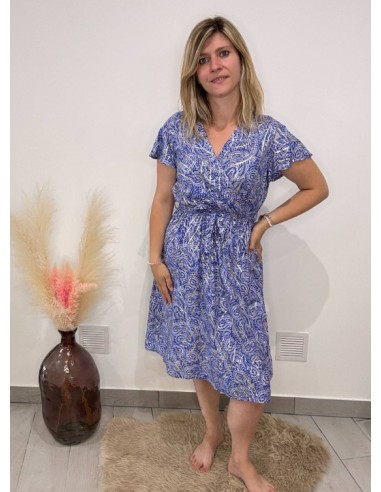 Robe Ava bleue