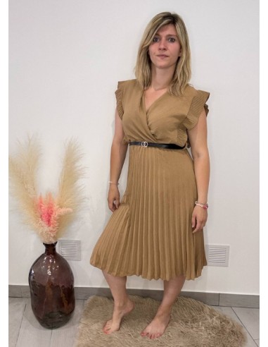 Robe Zélie marron