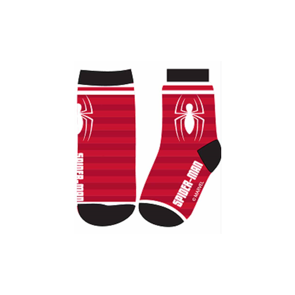 Chaussette Spiderman rouge