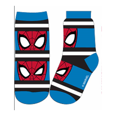 Chaussette Spiderman bleu