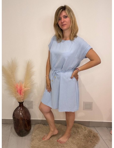 Robe Thalia bleue ciel