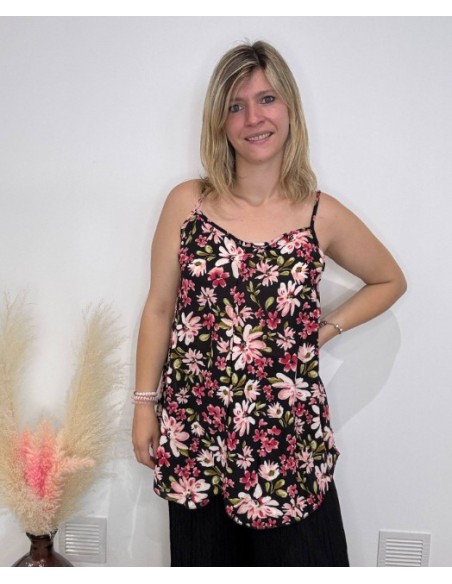 Top Laure noir