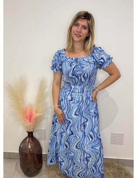 Robe Céline bleue