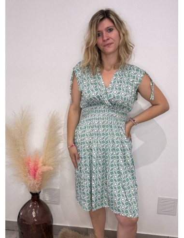 Robe Justine verte (magique)