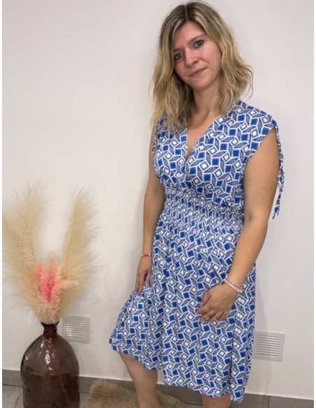 Robe Justine bleue (magique)