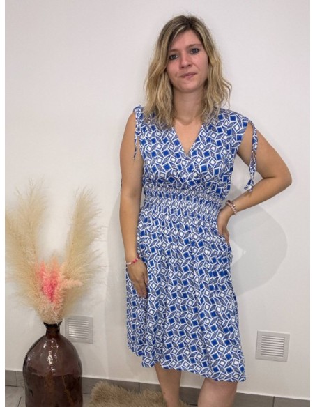 Robe Justine bleue (magique)