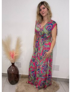 Robe Théa rose (magique)