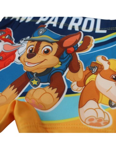 Boxer de bain Paw Patrol orange
