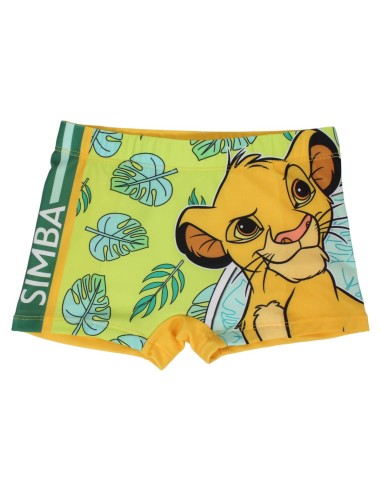 Boxer de bain Disney Simba orange