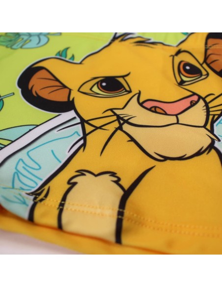 Boxer de bain Disney Simba orange