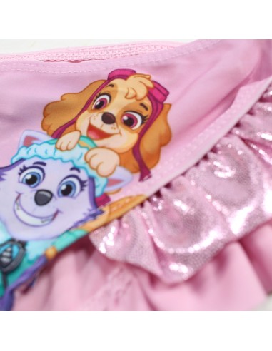 Maillot de bain 2P La Pat' Patrouille rose clair