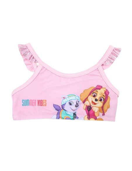 Maillot de bain 2P La Pat' Patrouille rose clair