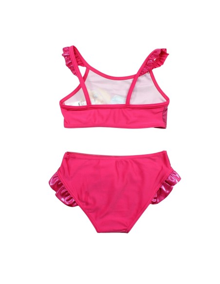 Maillot de bain 2P La Pat' Patrouille rose foncé