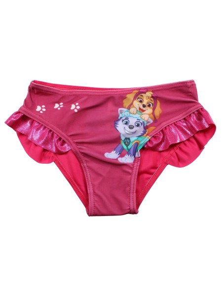 Maillot de bain 2P La Pat' Patrouille rose foncé