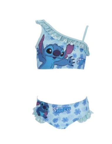 Maillot de bain 2P Stitch bleu