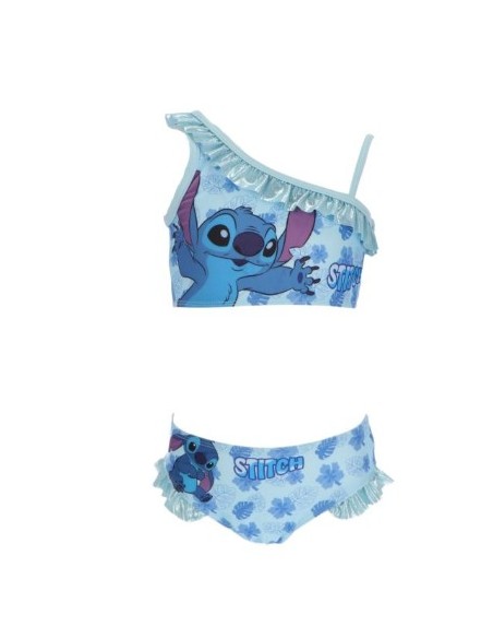 Maillot de bain 2P Stitch bleu