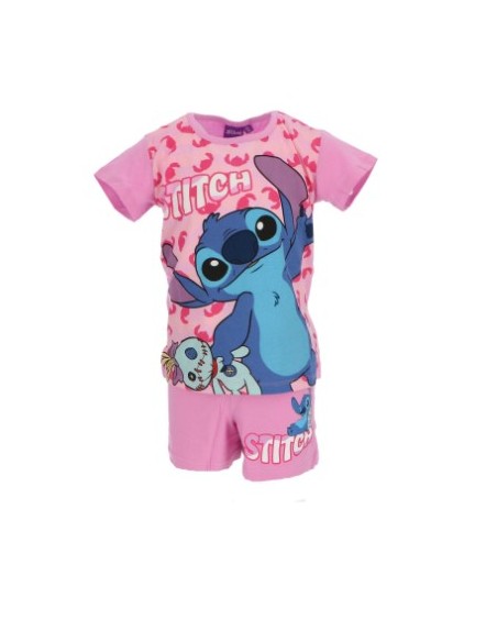 Ensemble short Stitch rose