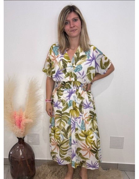 Robe Adèle verte