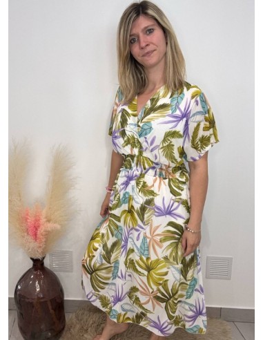 Robe Adèle verte