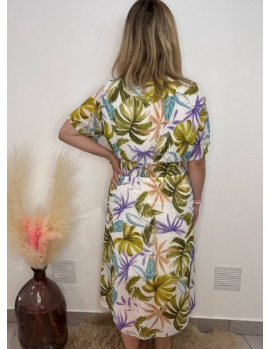 Robe Adèle verte